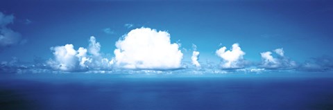 Framed Clouds Over Water Print