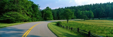 Framed Blue Ridge Parkway NC Print