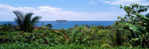 Framed Manuel Antonia National Park nr Quepos Costa Rica Print