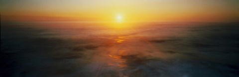 Framed Sunset OR USA Print