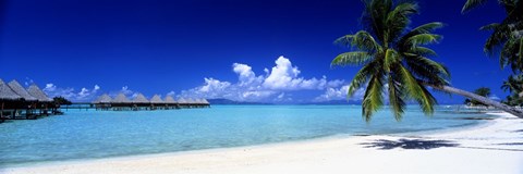 Framed Bora Bora South Pacific Print