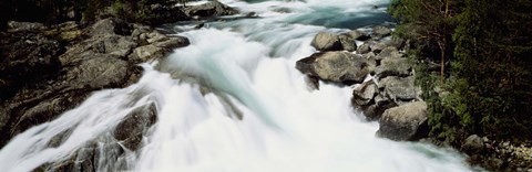 Framed Namsen River Norway Print
