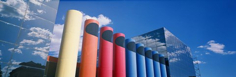 Framed Modern Architecture, Columbia, South Carolina, USA Print