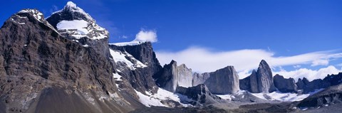 Framed Torres Del Paine National Park, Patagonia, Chile Print