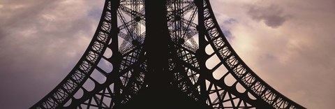 Framed Close-Up of Eiffel Tower Print