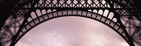 Framed Close Up Of Eiffel Tower, Paris, France Print