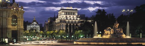 Framed Madrid, Spain Print