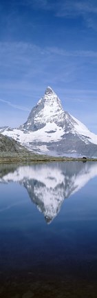 Framed Matterhorn, Zermatt, Switzerland (vertical) Print