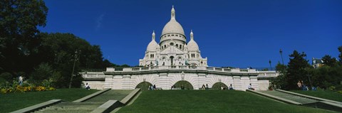 Framed Facade of a basilica, Basilique Du Sacre Coeur, Paris, France Print