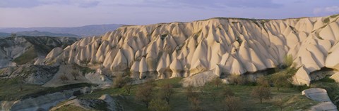 Framed Hills on a landscape, Cappadocia, Turkey Print