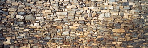 Framed Low angle view of a stone wall, New Mexico, USA Print
