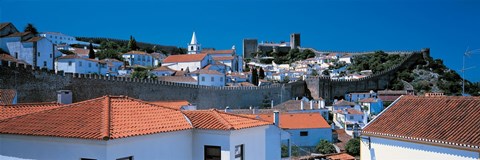 Framed Obidos Portugal Print