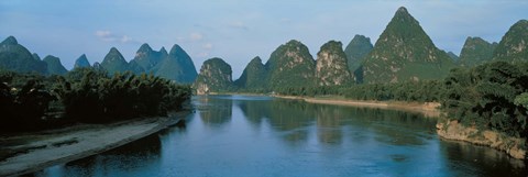 Framed Guilin Guanxi China Print