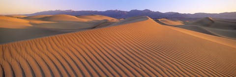 Framed Sand Dunes in Death Valley National Park, California Print