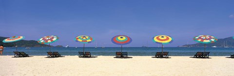 Framed Beach Phuket Thailand Print