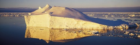 Framed Iceberg, Ross Sea, Antarctica, Print