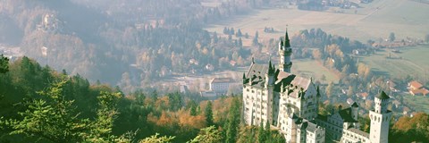Framed Neuschwanstein Castle Schwangau Bavaria Germany Print