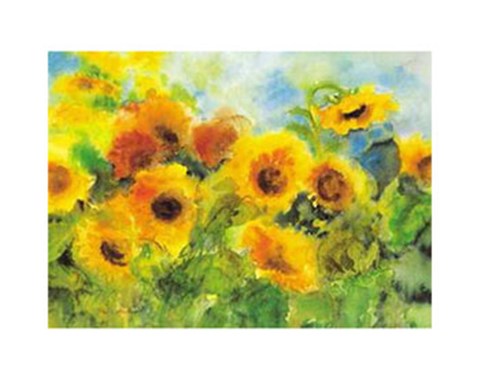 Framed FROHES LEUCHTEN Print