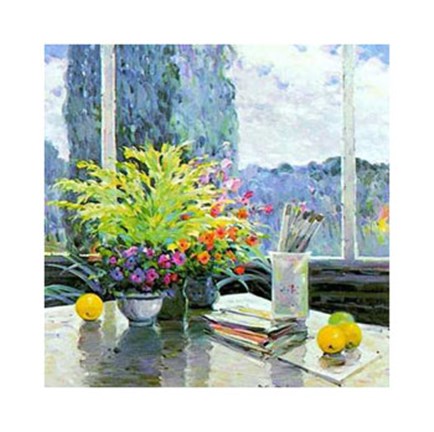 Framed STILLEBEN II Print