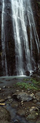 Framed Waterfall, Barranco del Infierno, Canary Islands, Spain Print