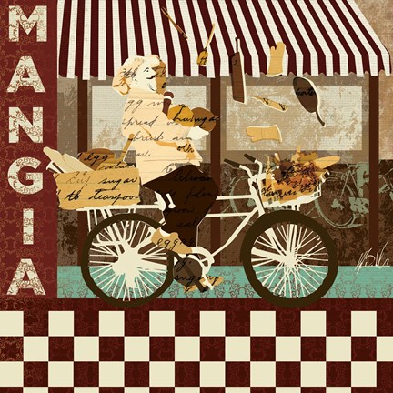 Framed Mangia Print