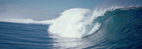 Framed Wave Crashing Print