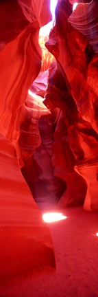 Framed Rock formations in Antelope Canyon, Lake Powell Navajo Tribal Park, Arizona Print