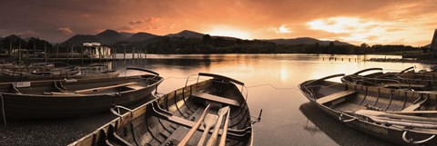 Framed Derwent Water, Cumbria, England Print