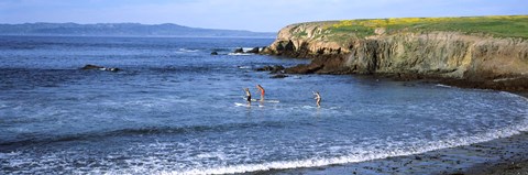 Framed Santa Cruz Island, Santa Barbara County, California Print