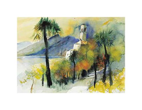 Framed TESSIN II Print