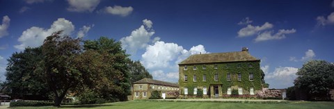 Framed Facade of a building, Crakehall, Bedale, North Yorkshire, England Print