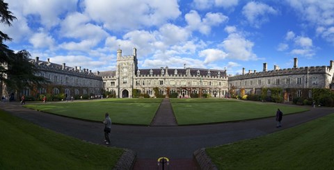 Framed Quadrangle in University College Cork, aka UCC,Cork City, Ireland Print