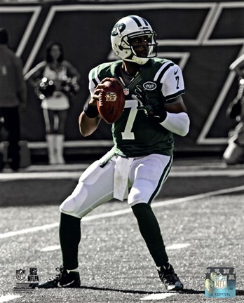 Framed Geno Smith 2013 Spotlight Action Print