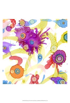 Framed Fluid Fantasy IV Print