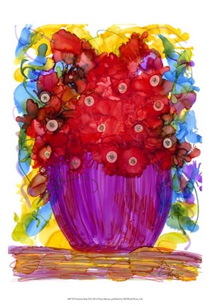 Framed Venetian Reds II Print