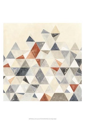 Framed Division and Connection II Print