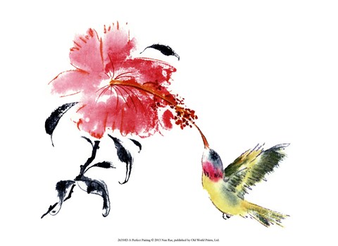 Framed Perfect Pairing Print