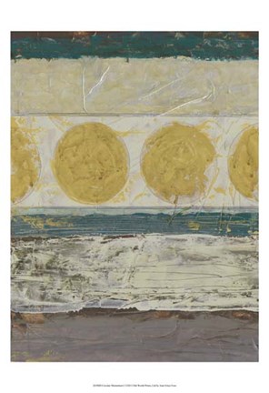 Framed Circular Momentum I Print