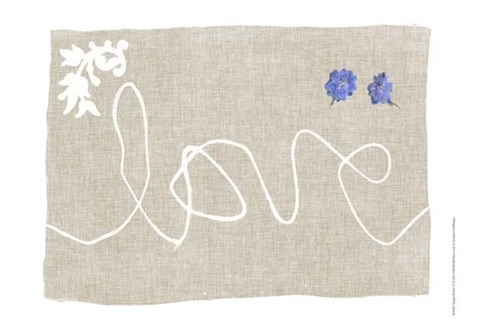 Framed Simple Words VI Print