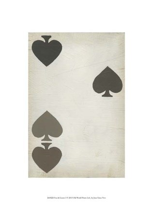 Framed Fun &amp; Games I Print