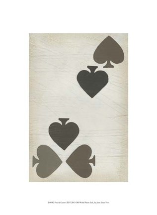 Framed Fun &amp; Games III Print