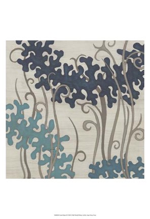 Framed Coral Oasis II Print