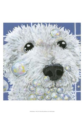 Framed Bubbles - Stella Print