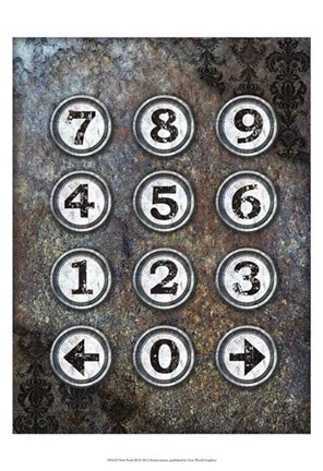 Framed New Punk III Print