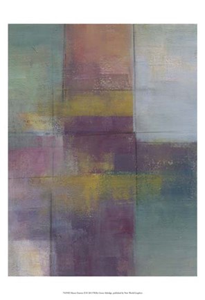 Framed Mauve Essence II Print