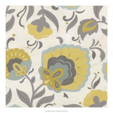 Framed Bohemian Garden II Print