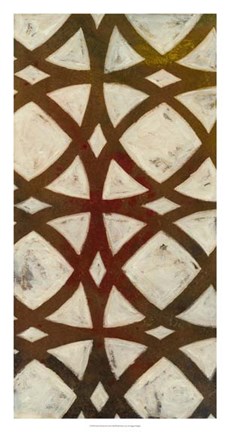 Framed Circle Overlay II Print