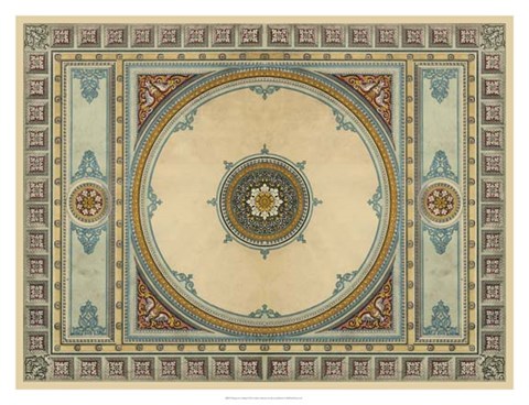 Framed Design for a Ceiling Print