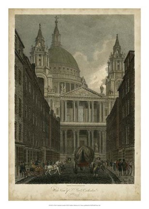 Framed St. Paul&#39;s Cathedral, London Print