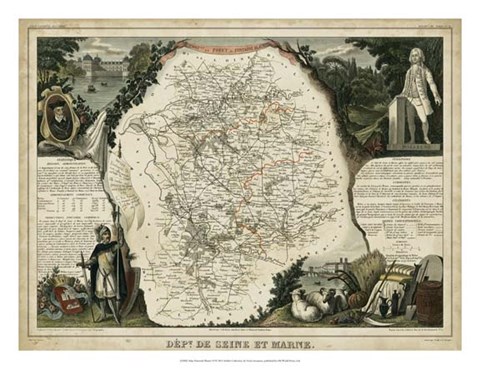 Atlas Nationale Illustre VI by Victor Levasseur